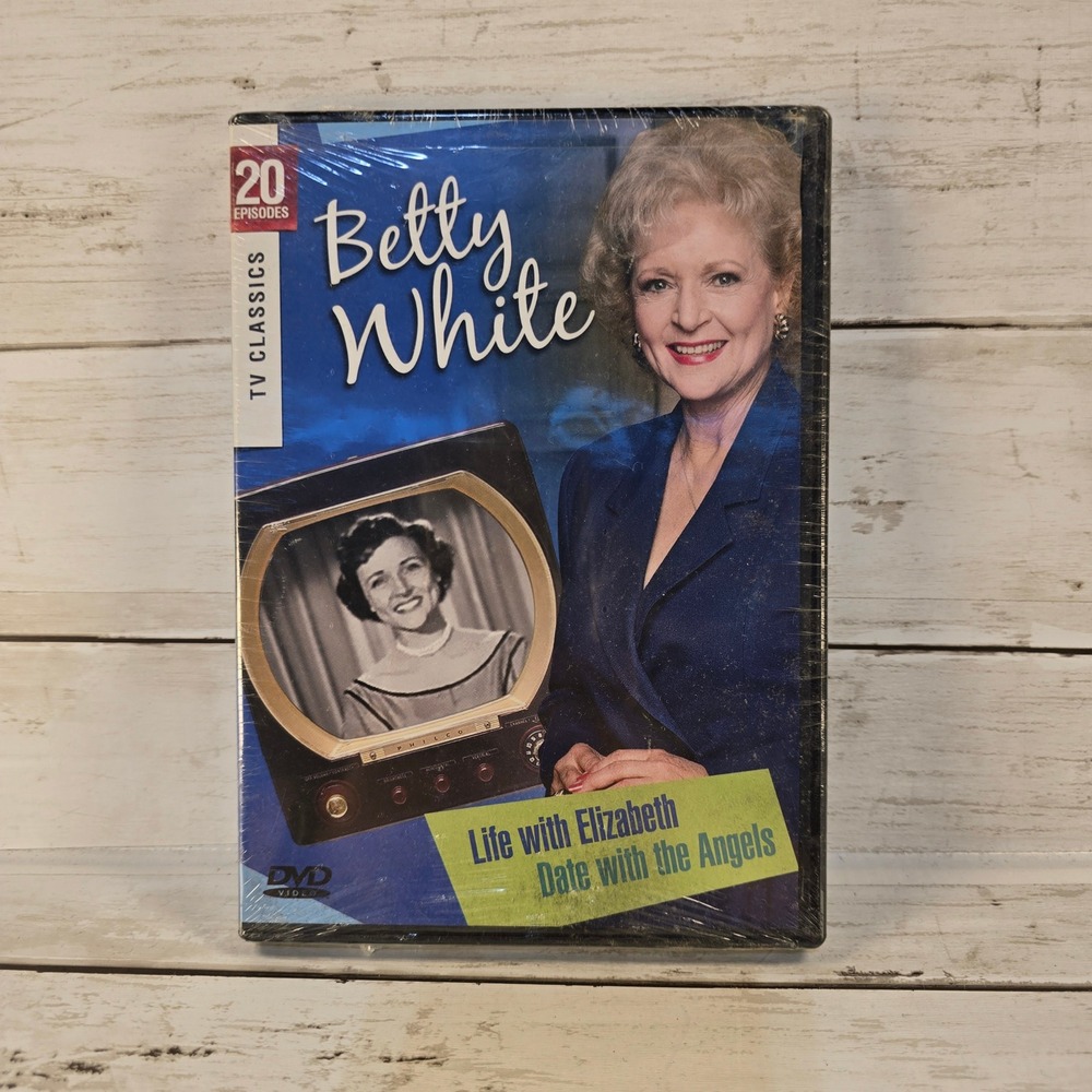 Betty White TV Classics DVD Life with Elizabeth Date with the Angels 20 Episodes